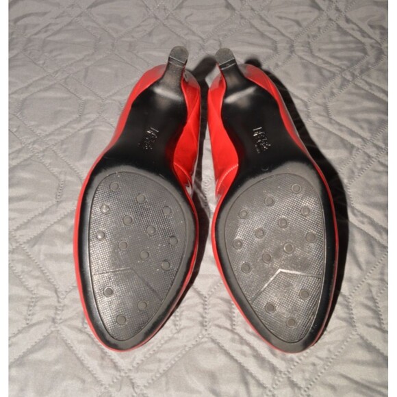 LifeStride Soft System Parigi Red Patent Pumps Heels Size 6.5W Women’s 2” Heel - Picture 7 of 10